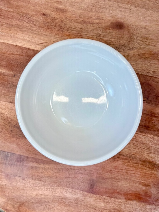 VTG Pyrex by Corning Tableware Double Tough Double Green Stripe Bowl #705 5.5" - Picture 5 of 9